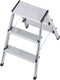 Hailo 4443-701 D60 Standardline Trapladder Opvouwbaar 2X3 Treden