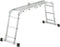 Hailo 7412-037 M60 Universele Aluminium Ladder 4X3M