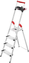 Hailo 8050-415 L95 Aluminium Huishoudtrap 4 Tredes