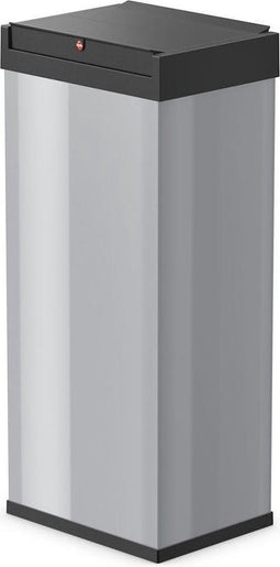 Hailo Big-Box Swing XL Prullenbak - 52 l - Zilver