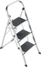 Hailo - Huishoudtrap - K60 StandardLine - 3 treden - aluminium - inklapbaar