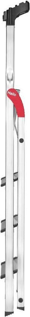 Hailo L80 huishoudtrap - 4 treden - Aluminium