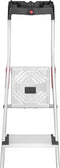 Hailo L80 huishoudtrap - 4 treden - Aluminium