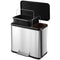 Hailo Öko Duo Plus L Prullenbak - 17L + 9L - RVS
