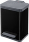 Hailo Öko Duo Plus M Prullenbak - 2 x 9L - Zwart