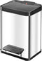 Hailo Öko Duo Plus M Prullenbak - afvalscheider - 2 x 9 l - RVS