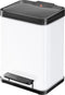 Hailo Öko Duo Plus Prullenbak - 2 x 9 l - Wit