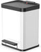 Hailo Öko Duo Plus Prullenbak - 2 x 9 l - Wit