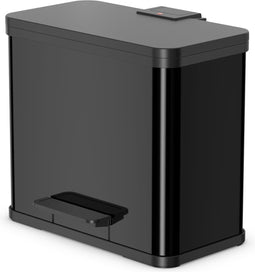 Hailo Öko Trio Plus Prullenbak - 3 x 9L - Zwart