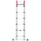 Hailo T80 FlexLine Telescoopladder - 11 treden - Aluminium