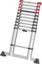 Hailo T80 FlexLine Telescoopladder - 11 treden - Aluminium
