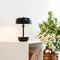 Haipot black LED rechargeable table lamp
