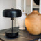 Haipot black LED rechargeable table lamp