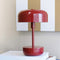 Haipot dark red LED rechargeable table lamp