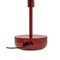 Haipot dark red LED rechargeable table lamp