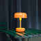 Haipot orange LED rechargeable table lamp