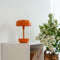 Haipot orange LED rechargeable table lamp
