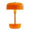 Haipot orange LED rechargeable table lamp