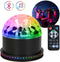 iMoshion Roterende Discolamp met afstandsbediening - Muziekgestuurde LED Discobal - Disco Lamp kinderen / Disco Licht volwassenen - Feestverlichting