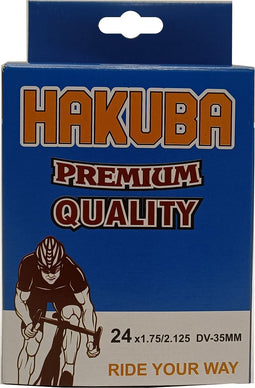 Hakuba Binnenband 24x1.75/2.125 ETRTO 47/57-507/520, Ventiel: Blitz/Holland ventiel 35mm