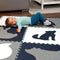 Hakuna Matte Stijlvolle Speelmat Baby (1,8x1,8 m Bos) - 9 XXL panelen van elk 60x60cm - 20% dikkere en zachtere puzzelmat baby - Niet-giftige, geurloze, gemakkelijk te onderhouden speelkleed baby - Plasticvrije verpakking