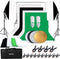 Hakutatz® Professionele Fotostudio Set - 2x Softbox - 4x Achtergrondstof - 5-in-1 Reflector met Statief