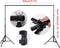 Hakutatz® Professionele Fotostudio Set - 2x Softbox - 4x Achtergrondstof - 5-in-1 Reflector met Statief