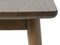 Halbankje Donkerbruin - Eikenhout - 150x35x45cm - Zithoogte 45cm