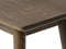 Halbankje Donkerbruin - Eikenhout - 150x35x45cm - Zithoogte 45cm