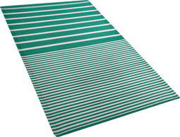 HALDIA - Outdoor kleed - Groen - 90 x 180 cm - Polypropyleen
