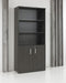 Half open houten archiefkast Chief 200x90x42 Robson Eiken