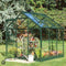 Hall Greenhouses Tuinkas Popular 66 - Groen Gecoat