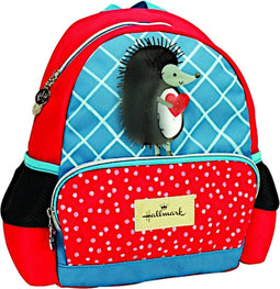 Hallmark Porcupine Rugzak Junior 11 X 25 X 31 Cm Rood/blauw