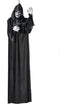Halloween/horror thema hang decoratie Geest/spook Priester - met LED licht - enge/griezelige pop - 120 cm
