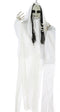 Halloween/horror thema hang decoratie pop geest/spook - met LED licht - enge/griezelige pop - 100 cm
