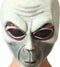 Halloween verkleed masker - Geest/Alien/Horror - wit/grijs - volwassenen - Latex