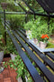 Halls Greenhouses Tafel Qube 106 -Geïntegreerd Zwart Gecoat