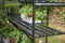 Halls Greenhouses Tafel Qube 168 -Geïntegreerd Zwart Gecoat