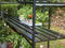 Halls Greenhouses Tafel Qube 66 -Geïntegreerd Zwart Gecoat