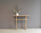 Haltafel Mila massief eiken 138 cm - Naturel | BY-OLAF