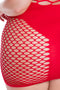 Halterjurkje Pink Lipstick - Plussize rood - Rood