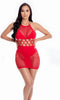 Halterjurkje Pink Lipstick - rood - Rood