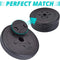 Halterschijven set 30 kg, Kunststof, 2x7,5 kg - 4x2,5 kg - 4x1,25 kg halterschijf, 30 mm boring, Gewichten, Voor effectieve krachttraining, Fitness, Gewichtsschijven, Schijvenset