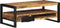 vidaXL - Salontafel - 90x50x36 - cm - massief - ruw - mangohout