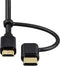 Hama 2in1-Micro-USB-kabel met USB-C-adapter, verguld, afgeschermd, 1,00 m