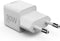 Hama 30W Super-Mini-Charger - 1x USB-C - 30W Super-Mini-Charger - PD/QC/GaN - Geschikt voor Powerbank, Tablet en Smartphone - Wit
