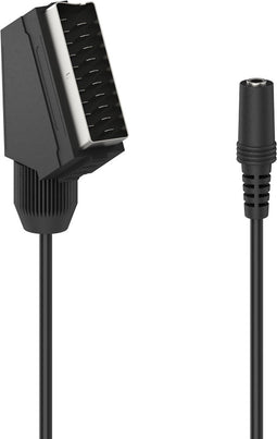 Hama Adapter Scart-stekker - 3,5-mm-jack-koppeling Stereo