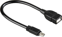 Hama Adapter Usb Mini B-A Socket 15Cm