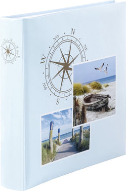 Hama Album XL "Compass", 30x30 cm, 100 witte pagina's