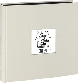 Hama Album XL "Fine Art", 30x30 cm, 100 zwarte pagina's, krijt